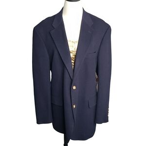 Vintage Camel Hair Bill Blass Preppy Nautical Old Money Lux Blazer Jacke…
